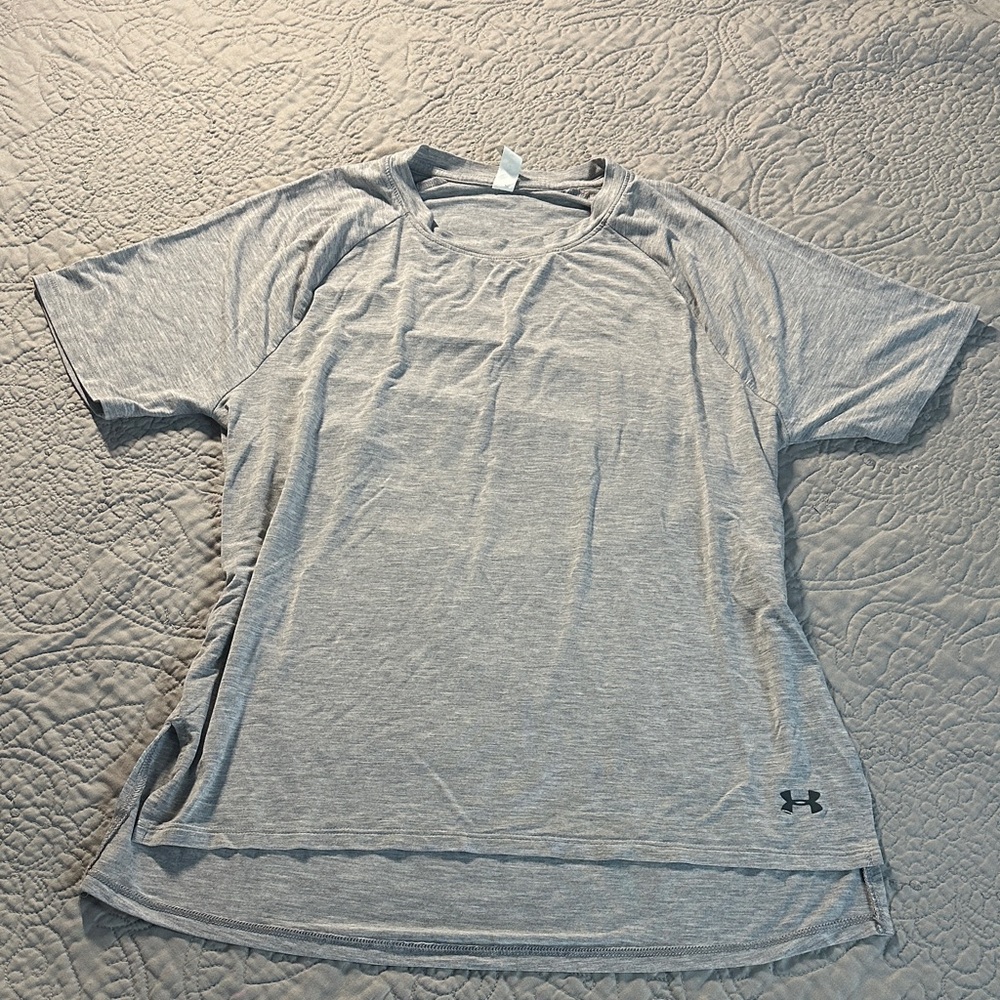 Under Armour  Light Gray Short Sleeve Tee